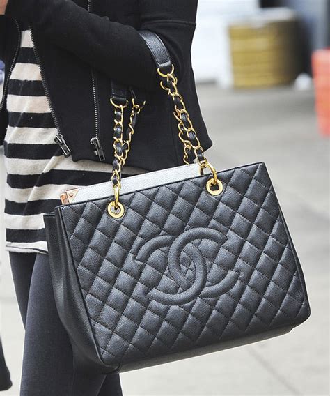 gst chanel price|Chanel grand shopper tote.